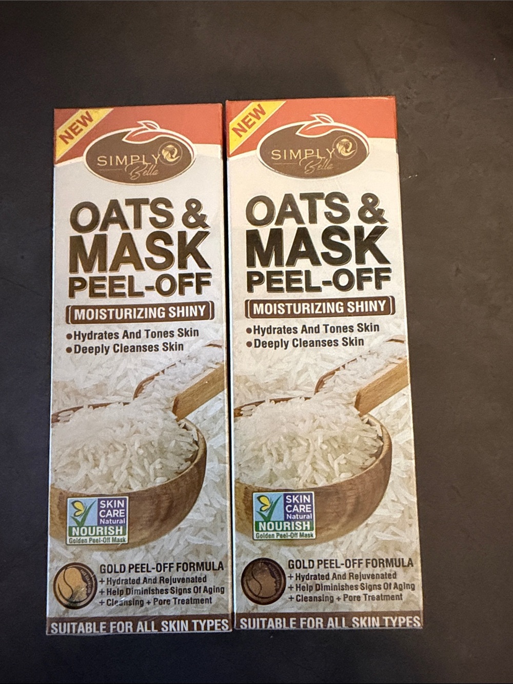 Oats & Mask Peel-Off Boxes